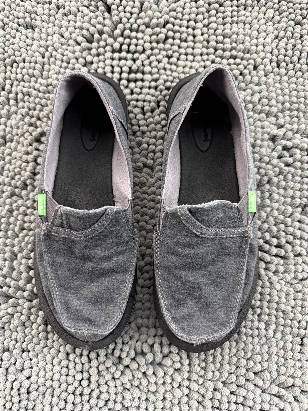 Women’s Grey Slip-On Sanuk Shoes